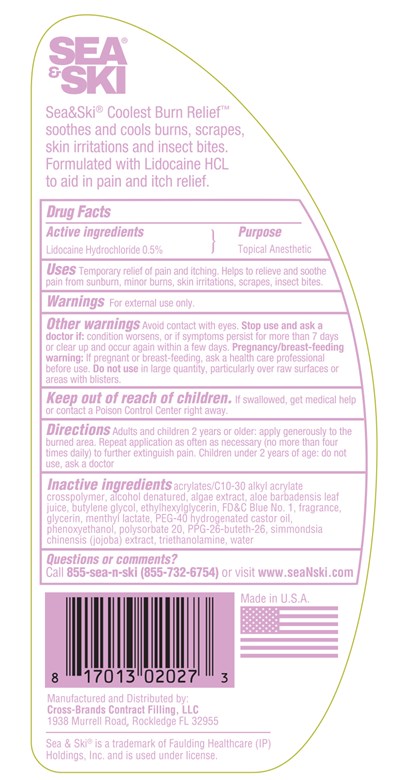 Sea&amp; Ski Coolest Burn Relief (Sea Ski Burn Relief Gel 8oz Bk Pa)